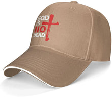 Load image into Gallery viewer, God&#39;s Not Dead Christian Faith Dad Hat Baseball Cap Adjustable Polo Trucker Unisex Style Headwear
