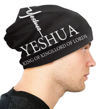 Load image into Gallery viewer, Yeshua Jesus Christian Skullies Beanies Caps Men Women Unisex Cool Winter Warm Knitting Hat Adult Religion Faith Bonnet Hats
