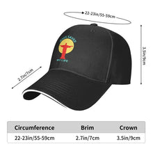 Load image into Gallery viewer, Fashion Christian Saying Baseball Cap for Women Men Adjustable Jesus Saved My Life Dad Hat Outdoor
