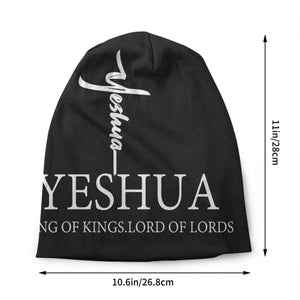 Yeshua Jesus Christian Skullies Beanies Caps Men Women Unisex Cool Winter Warm Knitting Hat Adult Religion Faith Bonnet Hats